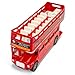 London Double Decker Bus Open Top, Red - Motormax 76008 - 4.75
