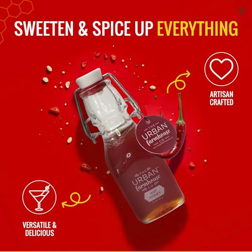 The Urban Farmhouse Co – Miel Picante con Chile 6.4 oz miniatura 4