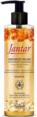 FARMONA JANTAR NOURISHING BATH AND SHOWER GEL WITH AMBER ESSENCE AND COLLOIDAL GOLD