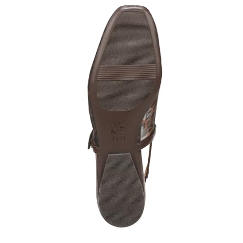 Naturalizer Women's Connie Mary Jane Flat Brown Leopard Print Mesh 9 M by Naturalizer - Used condition - Image 4