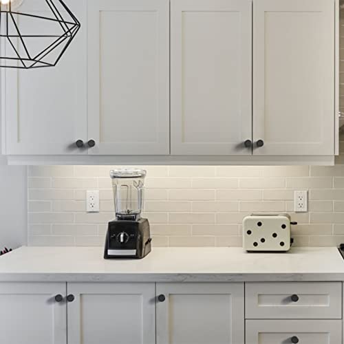 Amerdeco 10 Pack Matte Black Knurled Cabinet Knobs Kitchen Cabinet Pulls For Drawer Dresser, Cupboard And Wardrobe Zh0031 #TOP4