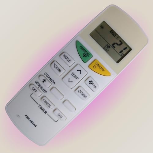Image of All Ac Remote Control Compatible For Daikin Air Conditioner Remote (Arc484A4),White