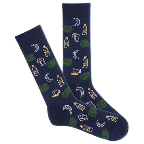 K. Bell men's Fun Food & Drink Crew Socks - 1 Pairs - Cool & Funny Pop Culture Gifts