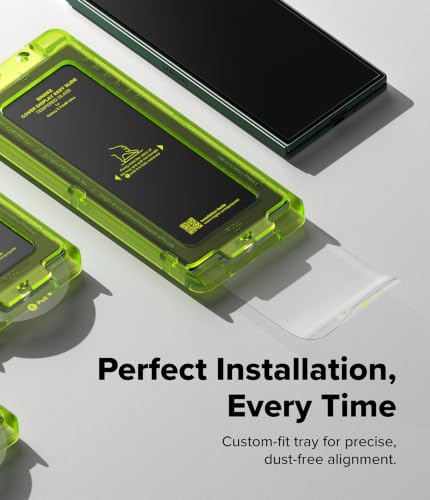 Image of Ringke for Samsung Galaxy Z Fold 8 Ultra Screen Protector [Easy Slide] | Cover Display Easy Slide Tempered Glass, 2 Pack, Super Easy to Install, Case Friendly Protector for the Outer Display
