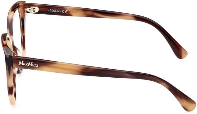 MAX MARA MM508504855 Prescription Eyewear Frames Womens 55 mm Brown, Shiny Dark Brown image 2