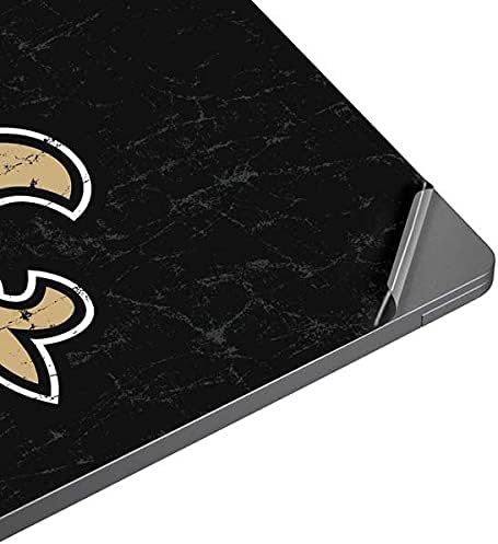 Skinit Decal Laptop Skin Compatible with Surface Laptop 4 15in - Officially Licensed NFL New Orleans Saints Distressed Design
