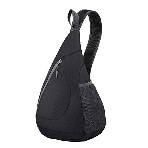 Adoric Life Sling Bag, Chest Bag Sling Backpack for Men Women Crossbody