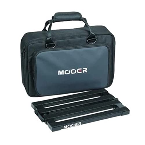 Pedalboard Mini Mooer Stomplate support 10 pédales guitare et housse de rangement souple