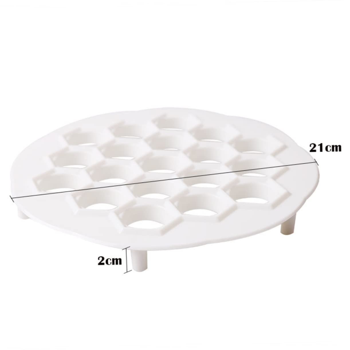 FUNOMOCYA 2pcs Dumpling Maker Press Automatic Dumpling Molding Machine Fast Diy Making Mold Tool Kitchen Restaurant Use