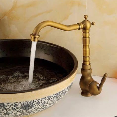 キッチン 洗面用 アンティーク 混合水栓 手洗いボウル 手洗い鉢 蛇口 キッチン 洗面用 アンティーク 混合水栓 手洗いボウル 手洗い鉢 蛇口
