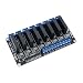 Low Level 5V 1 2 4 8 Channel Solid State Relay Module SSR G3MB-202P 240V 2A Output with Resistor Fuse(2 Channel)