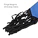 Horse Tail Protector,Horse Tail Bag, Durable Non-Woven Ponytail Protection Bag with Bangs and Hook and Loop Design(Blue)