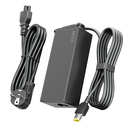 65W 45W Laptop Netzteil Ladekabel Ladegerät für Lenovo Thinkpad T470 T470S T460 E531 E440 E450 E560 E570 L470 L440 X270 X250 Ideapad 300 500 Yoga 13 11S X1 Carbon 2015/2016 ANTWELON 20V 3 25A Slim Tip
