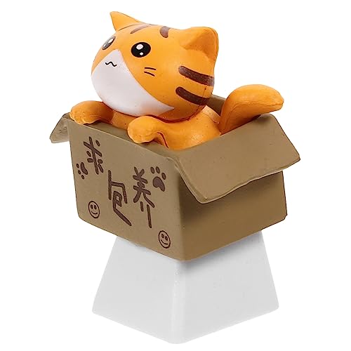 Materiale Pbt Xda Keycaps Computer Keyboard Caps Adorabile Gatto Key Caps Sostituzione Key Caps arancione