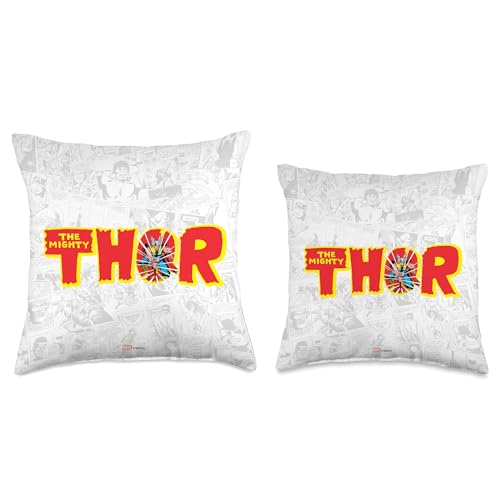 Coussin Mighty Thor Marvel multicolore pour raviver un vieux canapé terne