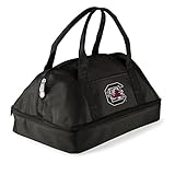 PICNIC TIME NCAA South Carolina Gamecocks Potluck Casserole Carrier Tote,Black
