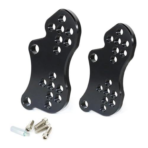 Plateaux Riser Adjustable pour corriger la position des pieds foot peg mount bracket - 5
