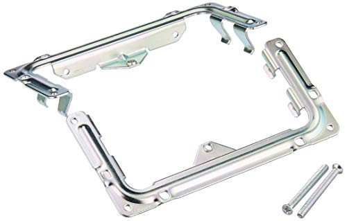 Boitier de sol Legrand 654002 metal noir finition premium 4 mod
