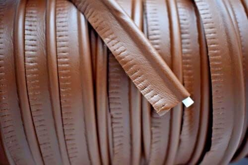 Brown Welt Cord Vinyl Piping Marine Outdoor Edge Trim Fabric (10 Yards) Fabric