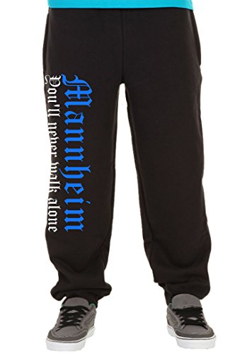 Preisvergleich Produktbild Mannheim Never Walk Alone Jogginghose / Fussball / Ultras (M)