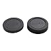 2 Pack Rear Lens Cap and Camera Body Cap Cover Kit for Olympus E-M5 E-M10 E-M1X E-M1 OM-5 OM-1 for Panasonic G9 G7 G85 G95 GH6 GH5 GH4 GX9 GX8 GX85 Micro 4/3 Mount Camera and Lens