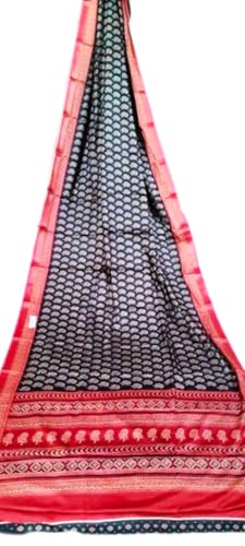 Generic sanganeri print silk saree in pure silk – image 2