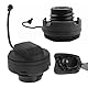 2 Stück Tankdeckel mit Halteband, Treibstoff Deckel Fit für Vw Golf Jetta Bora Polo Audi A1 A2 A3 A4 A6 Butyeak Benzin-Dieselabdeckung für Passat S-eat J-etta 1J0201550A