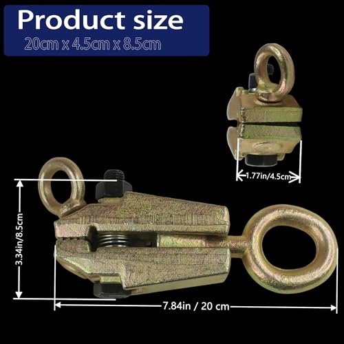 Image of 2-Pack Auto Body Repair Pull Clamp Tool Kit 5 Ton 2 Way Self Pull Clamp Repair Tool Automobile Sheet Metal Maintenance Tool