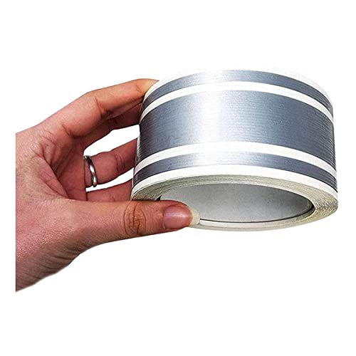Franjas adhesivas para coche Quattroerre 10531, el toque plateado ideal para tu día a día