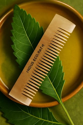 Peine DualCare Anticaspa de Madera de Neem miniatura 3