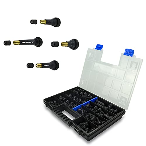 Haskyy je 25x Autoventil Gummi TR412, TR413, TR414, TR418 I Snap-in-Pkw Gummi Ventile I Ventilkappe Reifen Ventilaufsatz