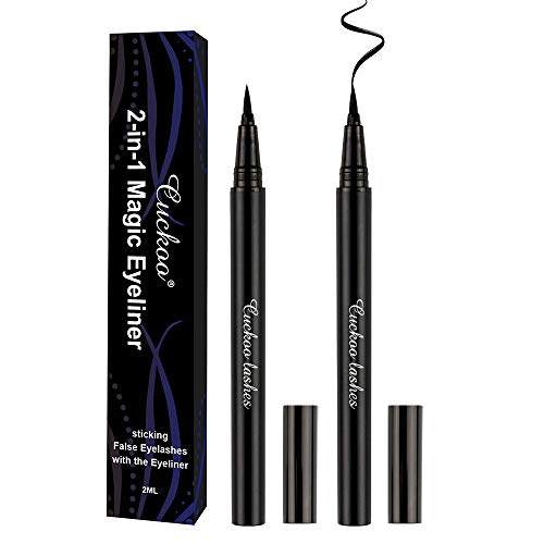 Magic Eyeliner Self Adhesive Eyeliner Waterproof Black Liquid Magnetic Eyeliner Eye Liner Pen