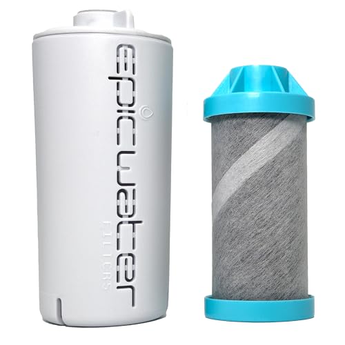 Epic Water Filters EveryTap Complete Bottle Filter | 1-Pack | 75 Gallon Total Filter Life | 3-4 month Supply | Compatible with all Epic Water Bottles Removes up to 99.99% of tap water contaminants