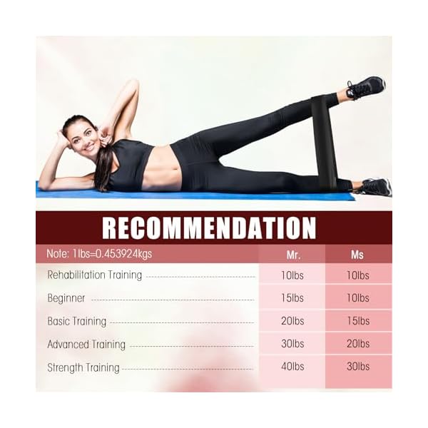 Deekin 20 Pcs Resistance Bands Loop Exercise Bands - Image 2