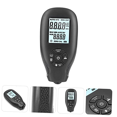 PRETYZOOM Medidor Digital de Espesor de Pintura para Automóviles, Probador Portátil de Medición con Pantalla de Alta Definición miniatura 3