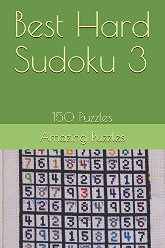 Best Hard Sudoku 3: 150 Puzzles