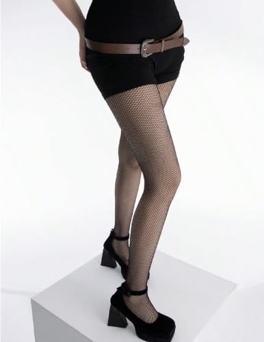 Avidlove Fishnet Stockings for Women Sparkly Rhinestone High Waist Tights - image 6