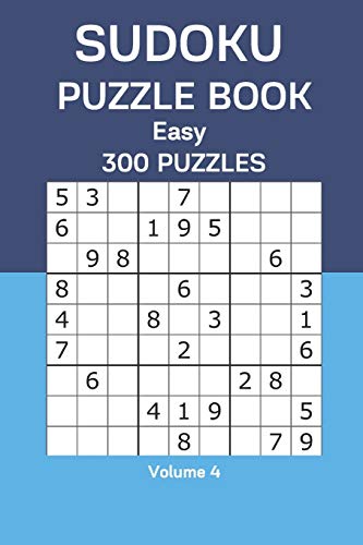 Sudoku Puzzle Book Easy: 300 Puzzles Volume 4 B08DC5VT6H Book Cover
