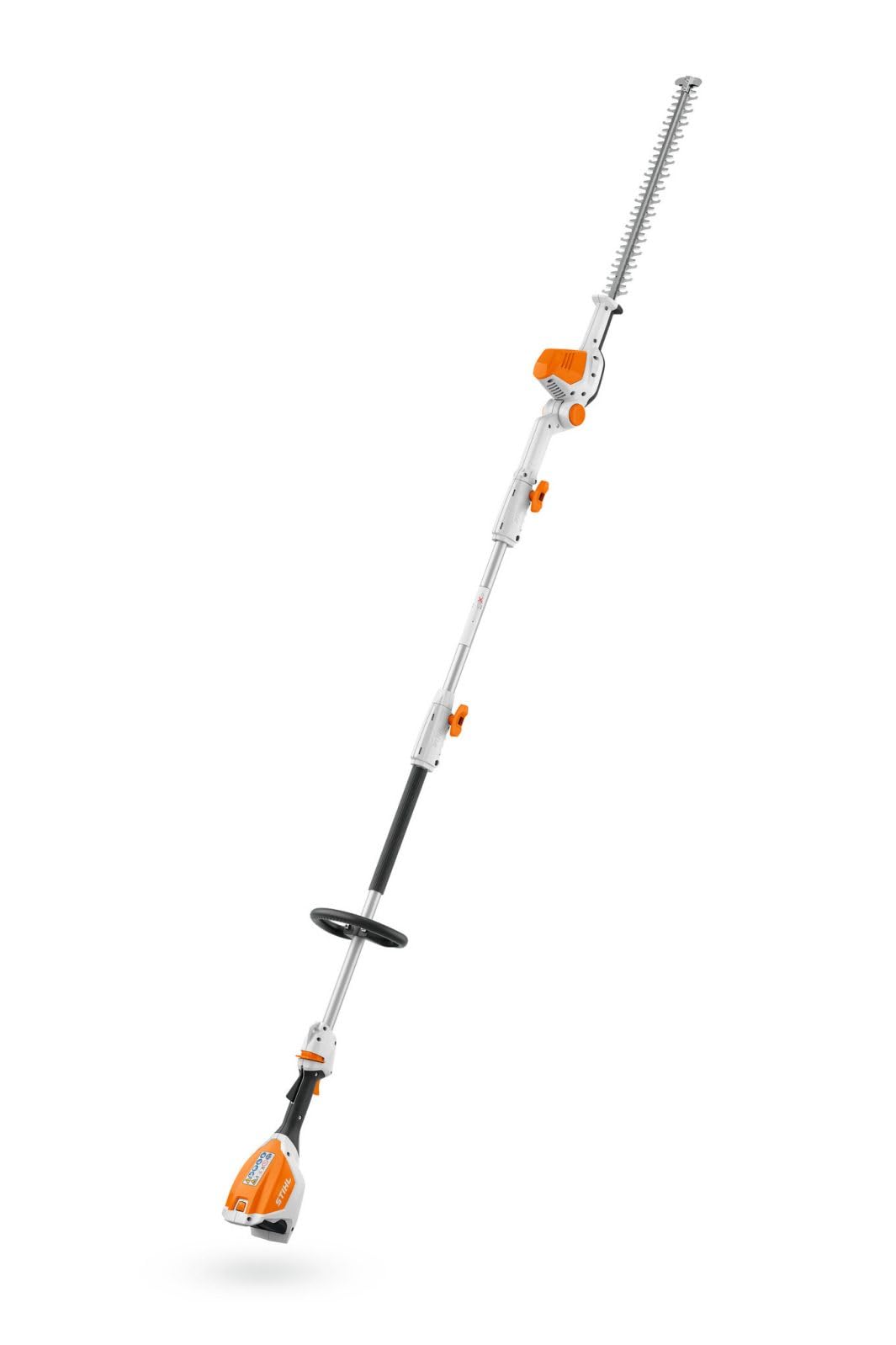 STIHL HLA 56 Tagliasiepi Allungato a Batteria 36V – Asta Divisibile, Lama Regolabile 135°, Lunghezza Totale 210 cm