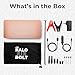 HALO Bolt Air 58830 Portable Car Battery Jump Starter | 100 PSI Air Compressor, 58.8Wh USB Power Bank, Emergency Floodlight & Charger, Jump Cars SUVs & Trucks, Inflate Tires, TSA Approved — Rose Gold