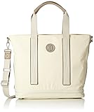 Tommy Hilfiger Sporty Tote - Bolso para mujer, color turtledove, talla OS