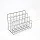 LIKEUDO Silber Metall Schreibtisch Büro Zeitschriften Holder Desktop Magazinhalter Zeitschriftensammler Sorter
