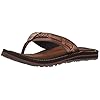 Clarks-Womens-Fenner-Nerice-Flip-Flop Clarks Women's Fenner Nerice Flip Flop, Honey Synthetic, 10 M US