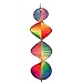 Produktbild HQ Windspiration 107255 - Helix Twister Rainbow, UV-beständiges und wetterfestes Windspiel - Länge: 100 cm, Ø: 40 cm, inkl. Aufhängung