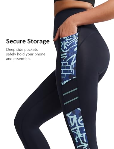 Yvette Womens Workout Leggings with Pockets - High Waisted Tummy Control Running Pants,Not See Through,Gym to Street4