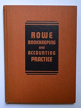Hardcover Rowe Bookkeeping and Accounting Practice Book