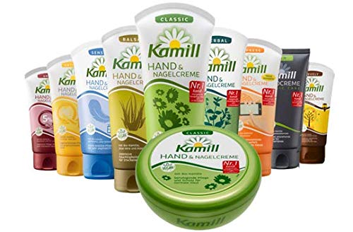 Kamill 3X100 Ml Hand & Nail Cream Balsam With Bio Camomilecamomile, Aloe Vera, Avocado Oil And Bisabolol | Germany #TOP3