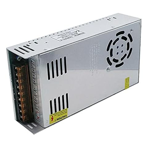 DC 24V 20 Amp 480 Watts Universal Regulated Switching Power Supply Transformer IP20 for LED Strip light CCTV - UK Stock (480 Watt, Dc 24V) Cover