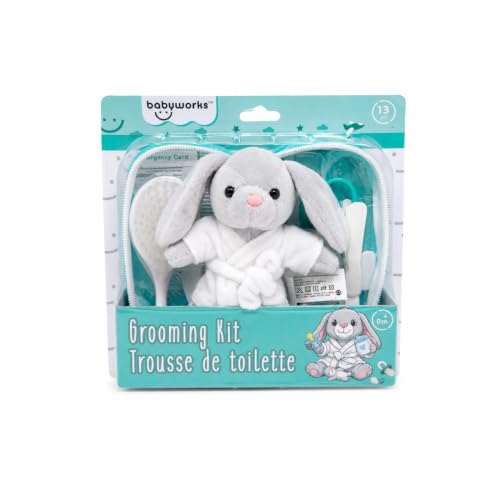 Baby Works Grooming Kit - 13 Piece Set for Baby Care at Home or On-The-Go