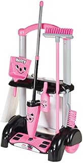 Casdon Hetty Cleaning Trolley | Hetty-Inspired Toy Cleaning Trolley For Children Aged 3+ | Wheels Around From Room To Room!, 63150